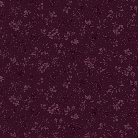 Cotone Americano Juliet Roses Foglie