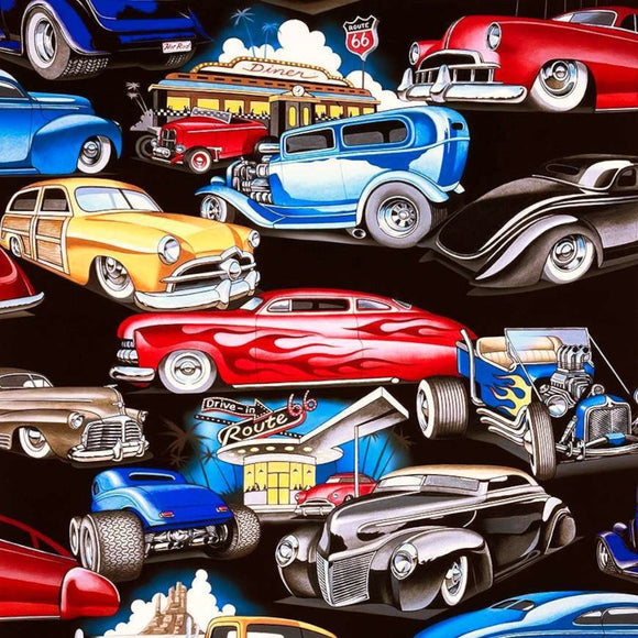 Tessuto Lead Sled Cotone Americano