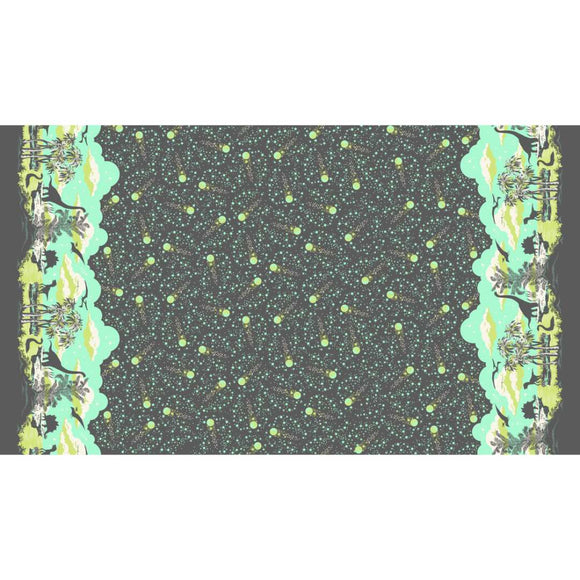 Tessuto Tula Pink Roar! Cotone Americano Meteor Shower