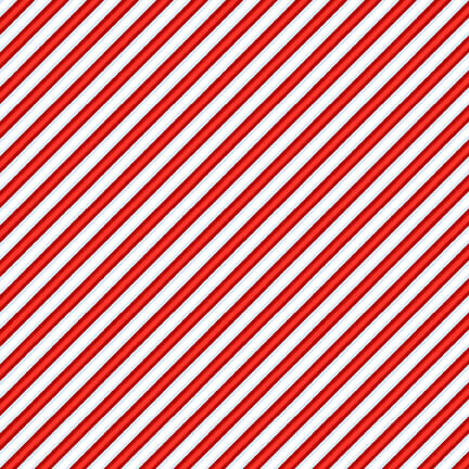 Tessuto Natale Timber Gnomies Tree Farm Cotone Americano Righe Diagonali