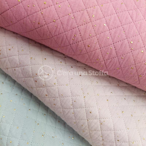 Trapunta Double-Face Mussola Strass