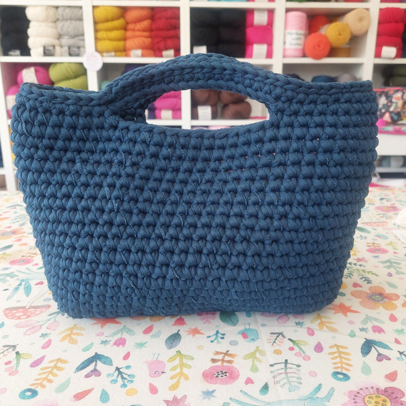 Creare Borse Con Fettuccia Corso UNCINETTO Base Borsa Con Manici C