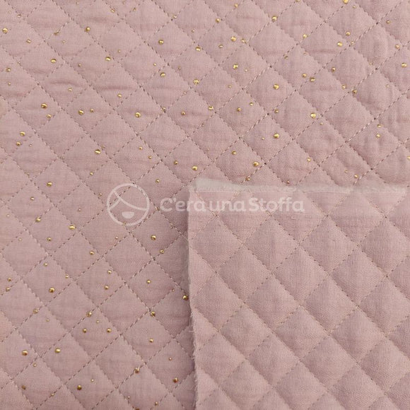 Trapunta Double-Face Mussola Strass