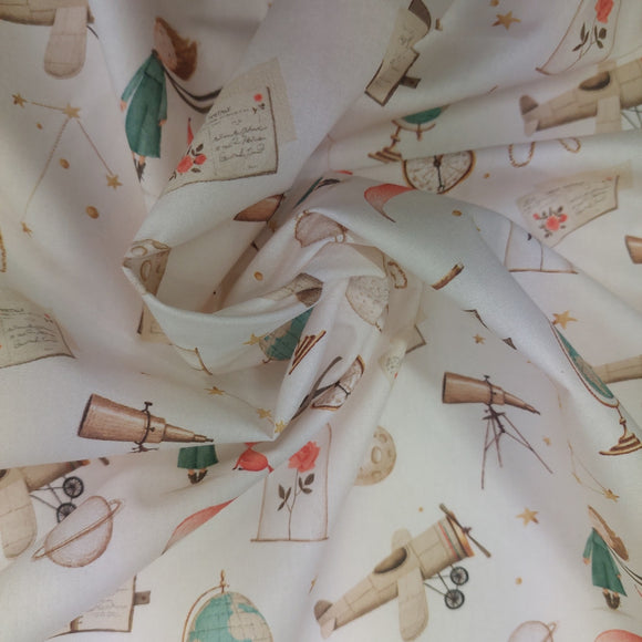 Tessuto Popeline Cotone Prince