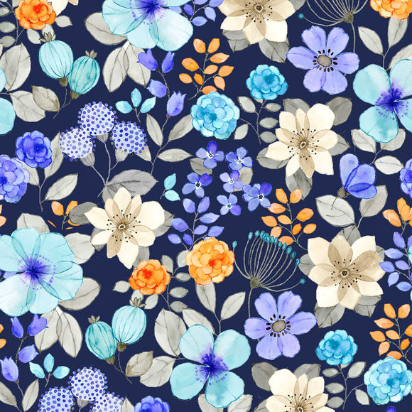 Tessuto Popeline Hanami