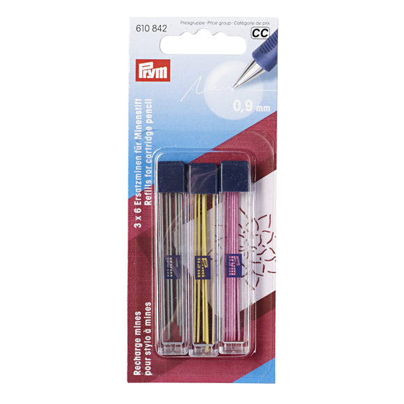Prym Set Mine Di Ricambio Per Matita Portamine