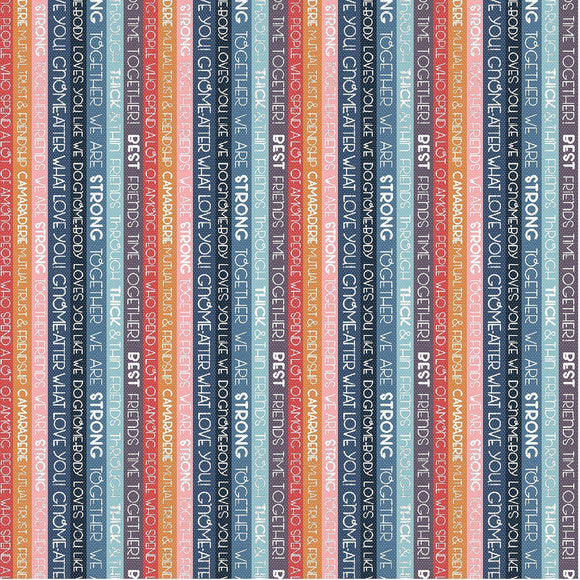 Cotone Americano Strong Together Stripes