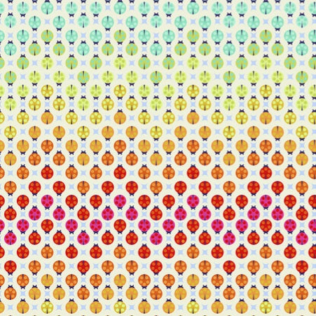 Tula Pink Tiny Beasts Painted Ladies - Coccinelle