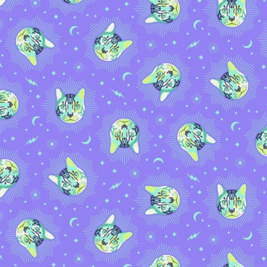 Tula Pink Curiouser and Curiouser Cheshire - Gatto