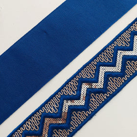 Passamaneria Bordo Zigzag Paillettes - 0