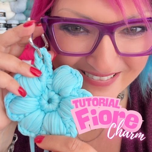 Tutorial Uncinetto Fiore Charm
