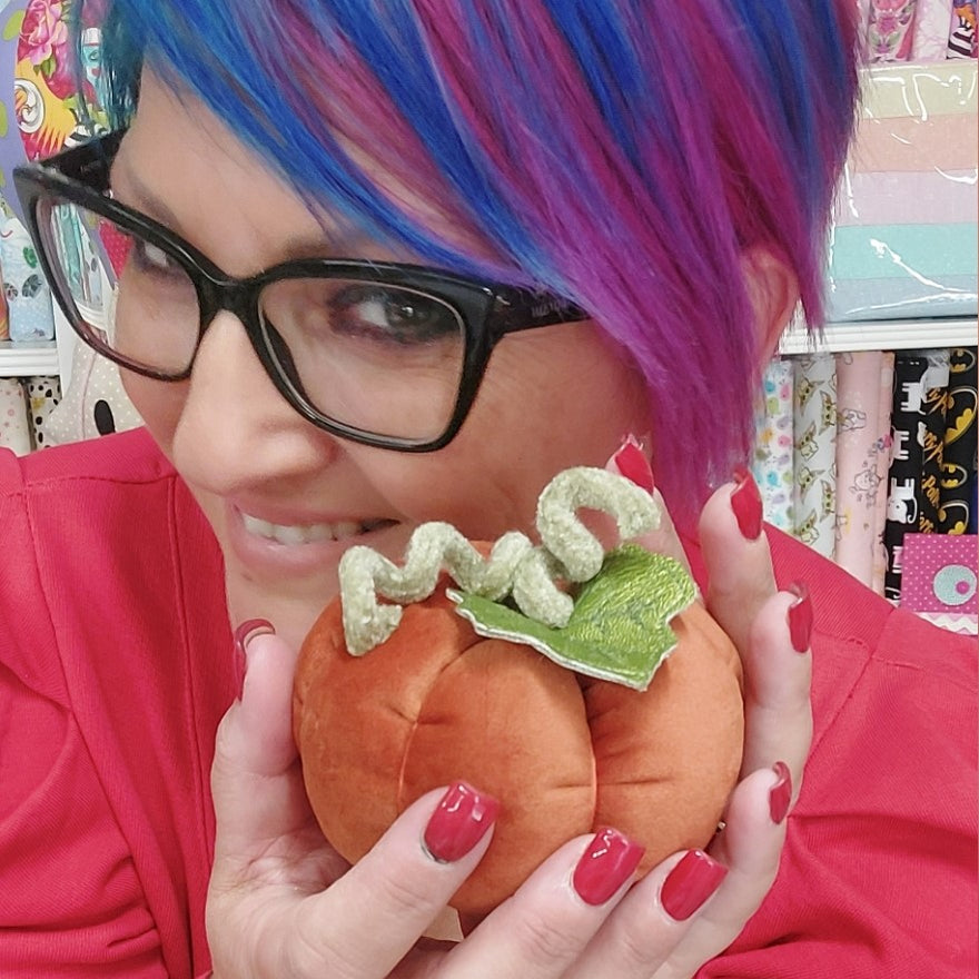 Tutorial Zucca di stoffa Vellutina