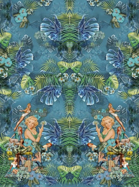 Jersey Pannello Allover PinUp Anni '50