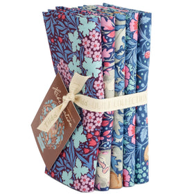 Tilda Hibernation Fat Quarter Bundle Blue/Eggplnts