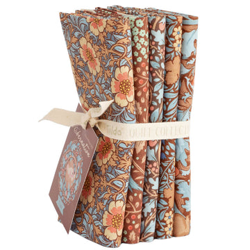Tilda Hibernation Fat Quarter Bundle Pecan/Hazel