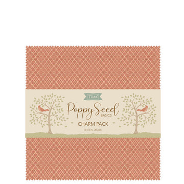 Tessuto Cotone Americano Tilda Poppy Seed Charm Pack