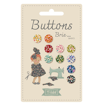 Tilda Buttons Brie 10mm