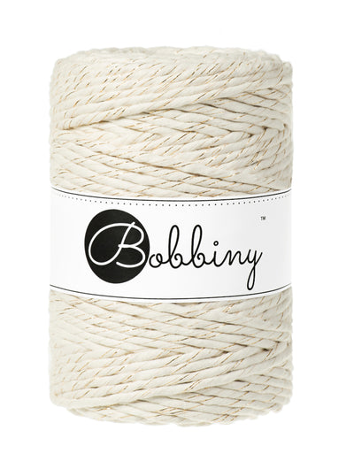 Acquista golden-natural Filati Bobbiny Macrame Cord 5mm 100m