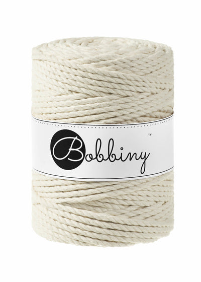 Acquista natural Filati Bobbiny Macrame Cord 5mm 100m