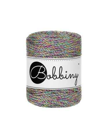 Filati Bobbiny Macrame Metallic Cord 3mm 50m