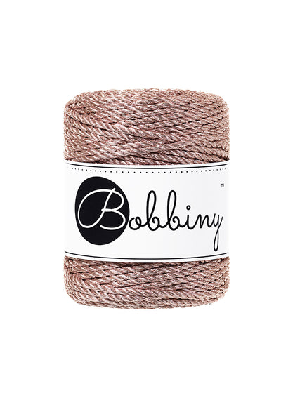 Filati Bobbiny Macrame Metallic Cord 3mm 50m