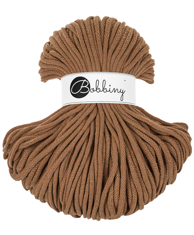 Bobbiny Corda In Cotone Per Macramè - 5 Mm X 100 Metri, Colore Alloro, Certificato OEKO-TEX