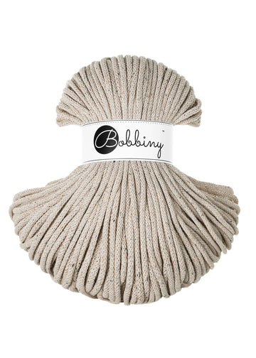 Acquista leopard-cotton Filati Bobbiny Braided Cord 5mm 100m