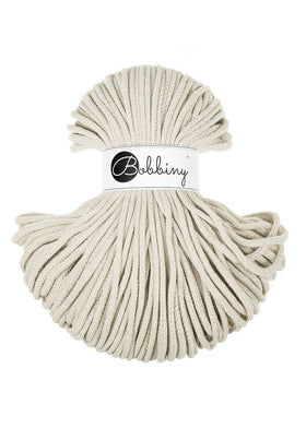 Acquista cachemire-beige Filati Bobbiny Braided Cord 5mm 100m
