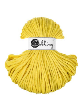 Acquista canary-yellow Filati Bobbiny Braided Cord 5mm 100m