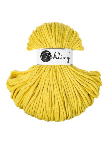Acquista canary-yellow Filati Bobbiny Braided Cord 5mm 100m