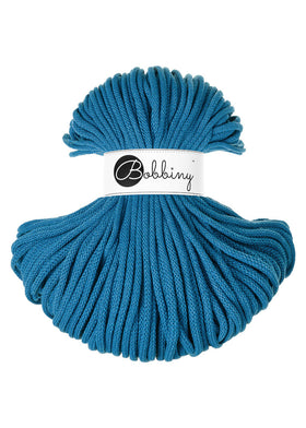 Acquista dopamine-blue Filati Bobbiny Braided Cord 5mm 100m