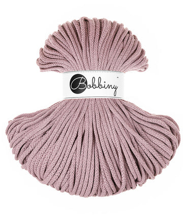 Acquista mauve Filati Bobbiny Braided Cord 5mm 100m