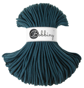 Acquista peacock-blue Filati Bobbiny Braided Cord 5mm 100m