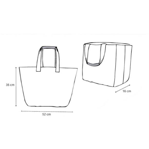 Cartamodello Digitale Borsa Shopper A1 Tessuto Washable Kraft Pepar