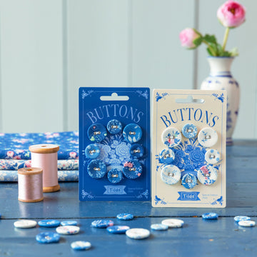 Tilda Buttons Something Blue Dark 16mm e 20mm - 0