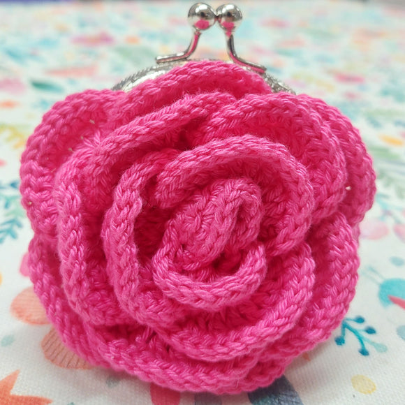 Corso UNCINETTO Borsellino Clic Clac ROSA