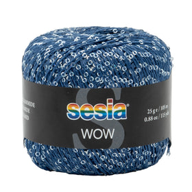 Acquista 884-blu-jeans Filati Sesia Wow Paillettes