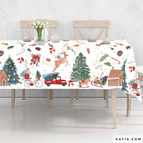 Katia Fabrics Tessuto Natale Xmas Popeline Xmas Surprises - 0