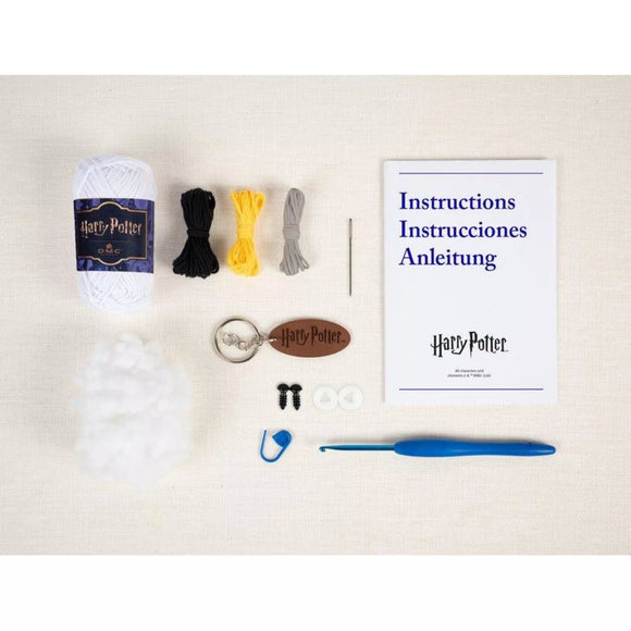 Kit Amigurumi DMC Harry Potter – Portachiavi Edvige all’uncinetto