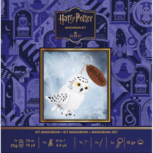 Kit Amigurumi DMC Harry Potter – Portachiavi Edvige all’uncinetto
