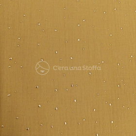 Acquista giallo-senape Mussola Strass