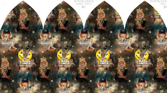 Jersey Garzato Pannello Berretta-Scaldacollo Re Leone