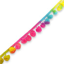 Passamaneria Pompon Sfumati Arcobaleno-1