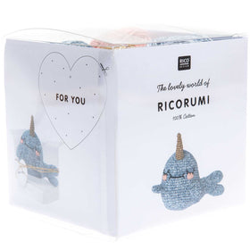 Ricorumi Animals Narwhal Crochet Set Amigurumi - 0