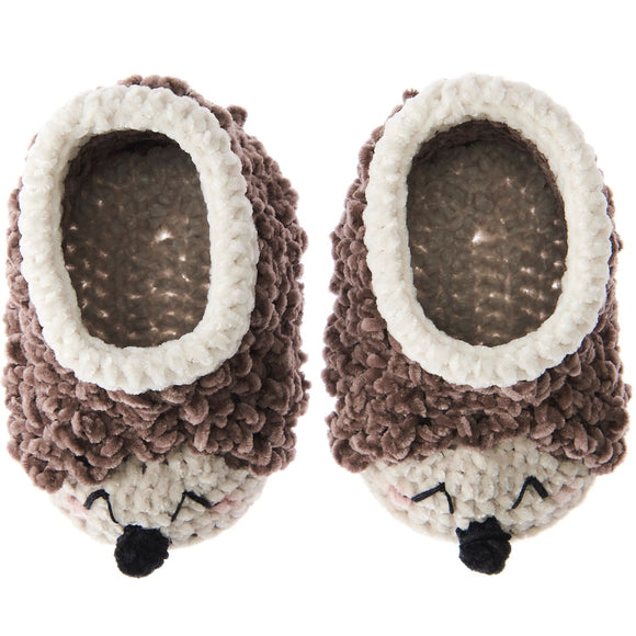 Ricorumi Crochet Set Baby Booties Hedgehogs