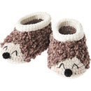 Ricorumi Crochet Set Baby Booties Hedgehogs-1