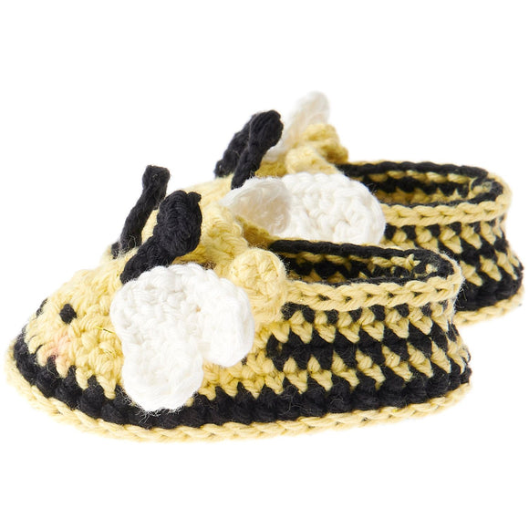 Ricorumi Crochet Set Baby Booties Bee