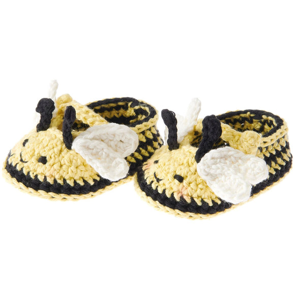 Ricorumi Crochet Set Baby Booties Bee