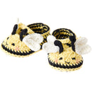 Ricorumi Crochet Set Baby Booties Bee-1