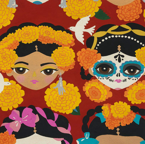 Tessuto Recuerdame Cotone Americano